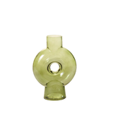 FLORERO DE CRISTAL JADE