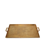 BANDEJA RECTANGULAR DORADA