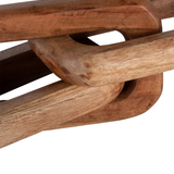 ESCULTURA CADENA MADERA