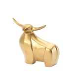 ESCULTURA TORITO ORO L