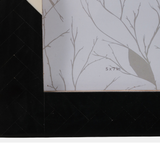 PORTARETRATO ESPIGA IVORY/ BLACK 4X6