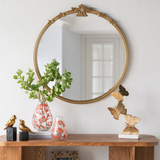 ESCULTURA MARIPOSA DORADA