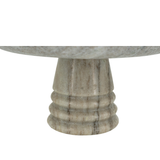 CUENCO DE PEDESTAL DE MARMOL