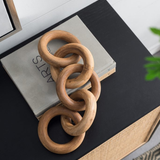 ESCULTURA ESLABON TECA