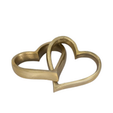 ESCULTURA CORAZON CADENA ORO