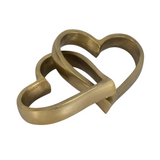 ESCULTURA CORAZON CADENA ORO