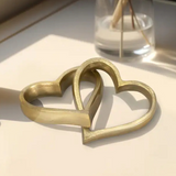 ESCULTURA CORAZON CADENA ORO