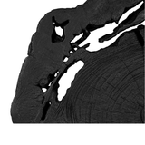 ESCULTURA ANILLO ZEN NEGRA