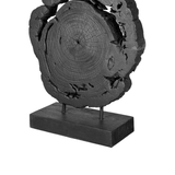 ESCULTURA ANILLO ZEN NEGRA