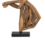 ESCULTURA HORSE ABSTRACTO