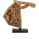 ESCULTURA HORSE ABSTRACTO