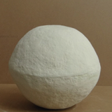 PAPEL MACHE ESFERA NATURAL