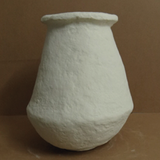 PAPEL MACHE JARRON NATURAL L