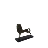 ESCULTURA CABALLO GRIEGO