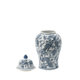 JARRA DE PORCELANA ANTIQUE BLUE & WHITE