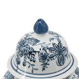 JARRA DE PORCELANA ANTIQUE BLUE & WHITE