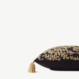 COJIN TASSEL  BLACK / BEIGE